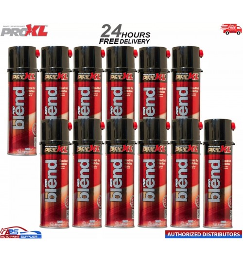 12x Proxl Pro Blend Blend Out Solution Fade Out Thinners 500ml Aerosol